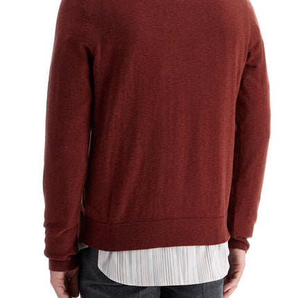 PS Paul Smith cotton and wool blend pullover sweater