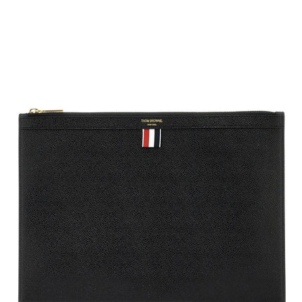 Thom Browne leather medium document holder