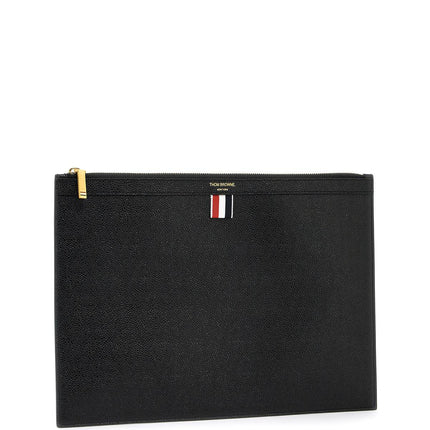 Thom Browne leather medium document holder