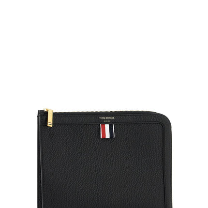 Thom Browne "embossed leather pouch