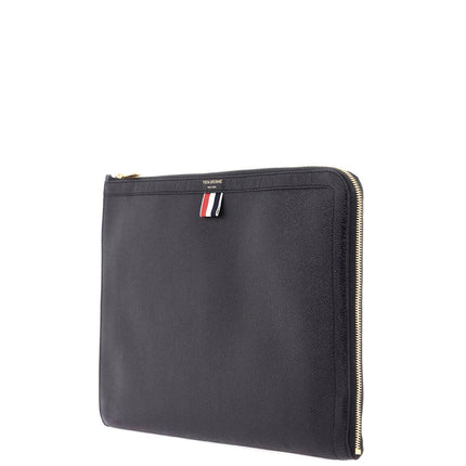 Thom Browne leather large document holder