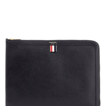 Thom Browne leather large document holder