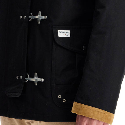 FAY ARCHIVE "4-hook canvas jacket with classic