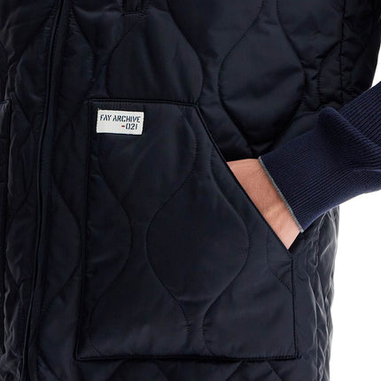 FAY ARCHIVE quilted nylon vest