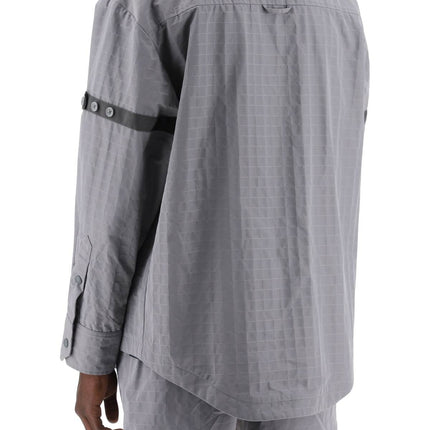 Thom Browne nylon ripstop overshirt in