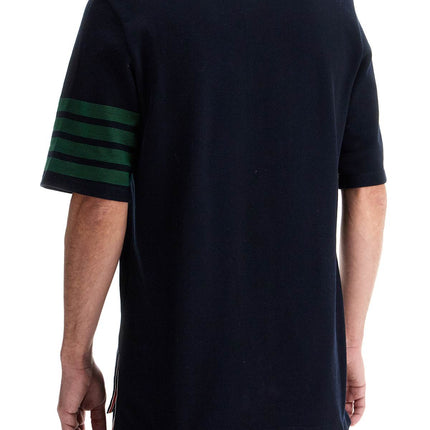 Thom Browne 4-bar polo shirt