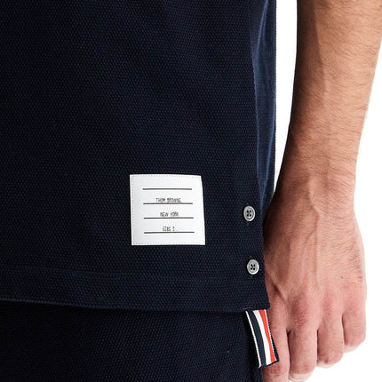 Thom Browne 4-bar polo shirt