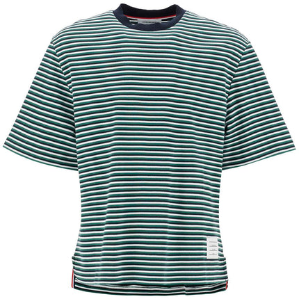 Thom Browne "striped oversized jersey t-shirt"