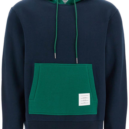 Thom Browne hooded sweatshirt with color