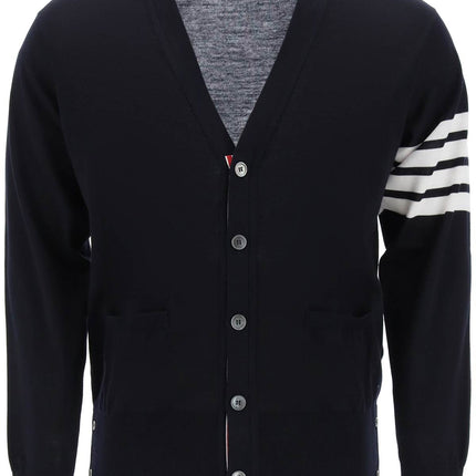 Thom Browne merino wool 4-bar cardigan