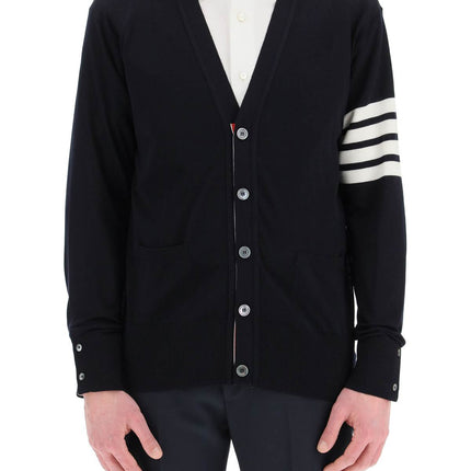 Thom Browne merino wool 4-bar cardigan