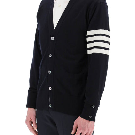 Thom Browne merino wool 4-bar cardigan