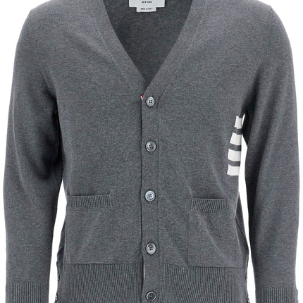 Thom Browne 4-bar cotton cardigan for