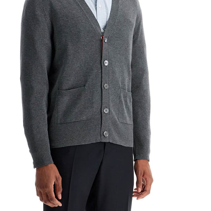 Thom Browne 4-bar cotton cardigan for