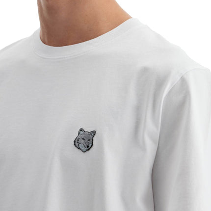 Maison Kitsune 'bold fox head patch t-shirt'