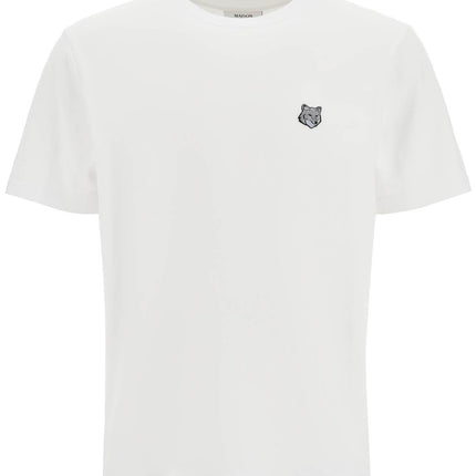 Maison Kitsune 'bold fox head patch t-shirt'