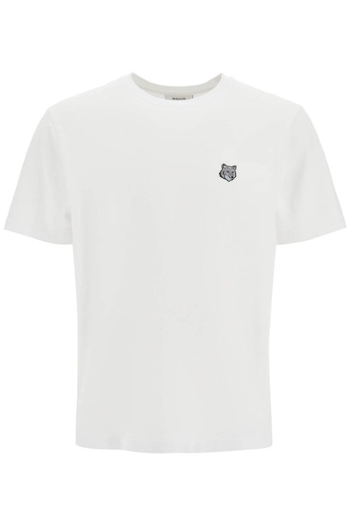 Maison Kitsune 'bold fox head patch t-shirt'