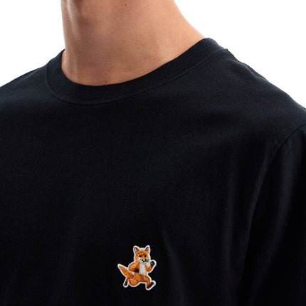 Maison Kitsune speedy fox patch t-shirt