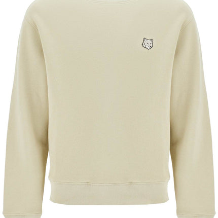 Maison Kitsune 'bold fox head crewneck sweat