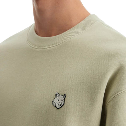 Maison Kitsune 'bold fox head crewneck sweat