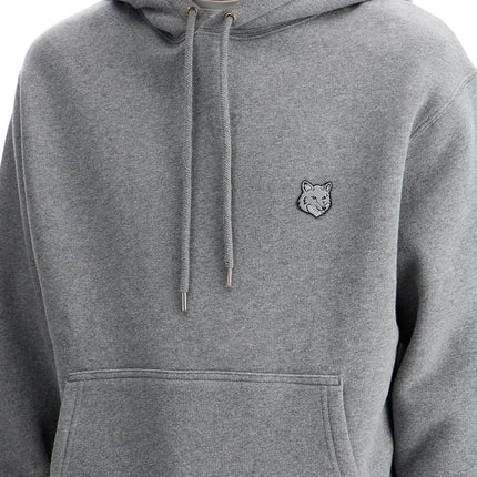 Maison Kitsune bold fox head hooded sweatshirt