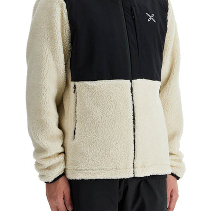 MONTURA sherpa zip-up hoodie with hood and