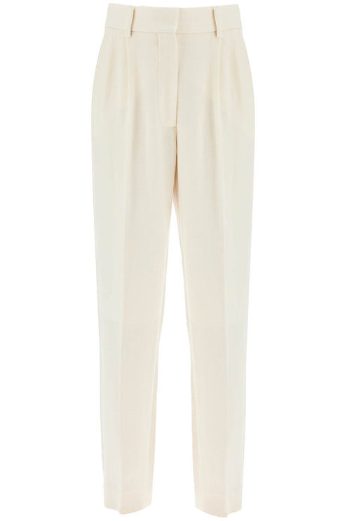 Blaze Milano resolute cream fox pants for