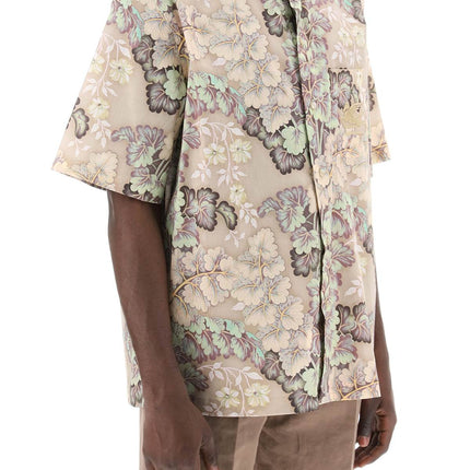 Etro short-sleeved floral shirt