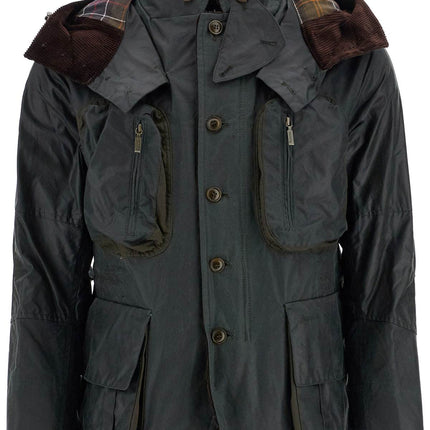 Barbour x TOKITO outland waxed jacket