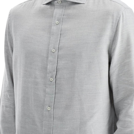 Brunello Cucinelli easy fit cotton-lyocell shirt