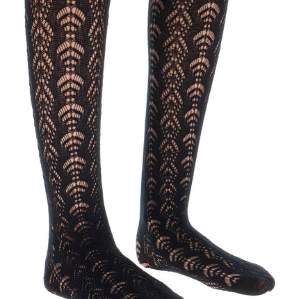 Dolce & Gabbana perforated cotton tights