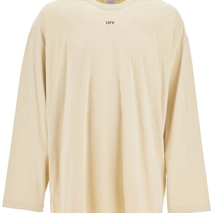 Off White Off-White long sleeve oversized t-shirt for