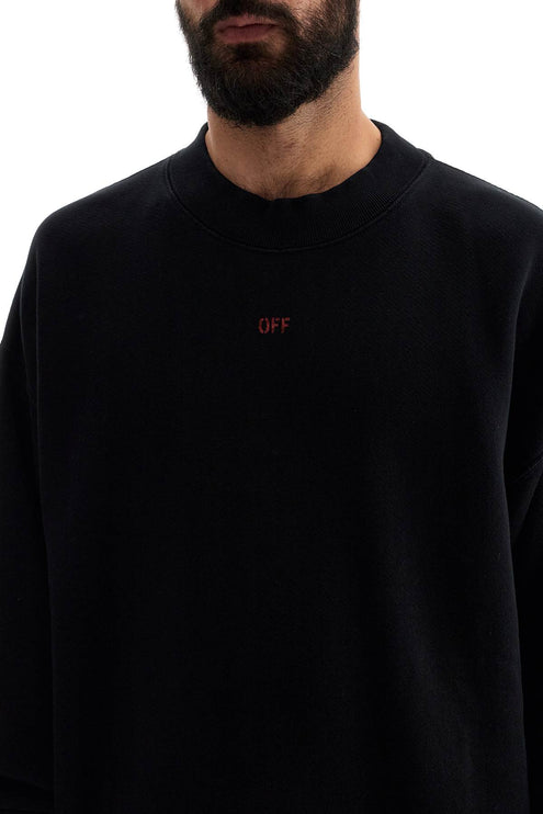 Off White Off-White oversized crewneck