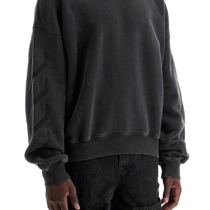 Off White Off-White st. matthew crewneck sweatshirt with arrow