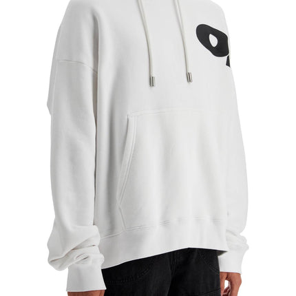 Off White Off-White hooded sweatshirt with shared