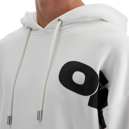 Off White Off-White hooded sweatshirt with shared