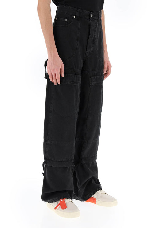 Off White Off-White wide leg cargo pants