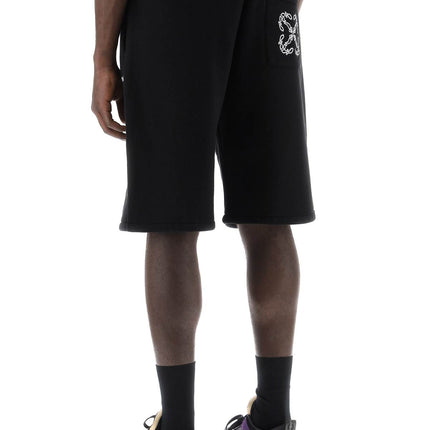 Off White Off-White "sporty bermuda shorts with embroidered arrow