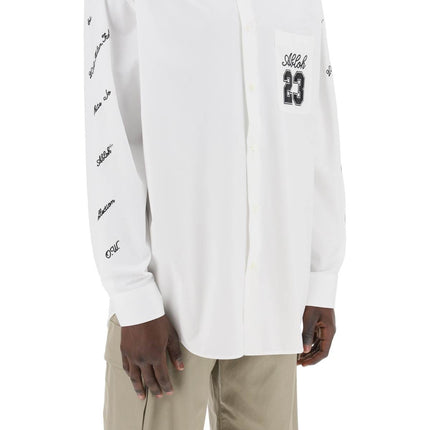 Off-White "oversized shirt with