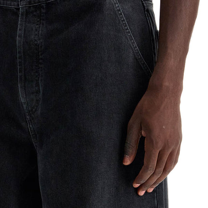 Off-White wide five-pocket jeans with spacious