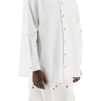 Off-White convertible overshirt with 90's