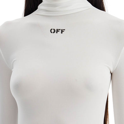 Off White Off-White second skin long sleeve turtleneck top