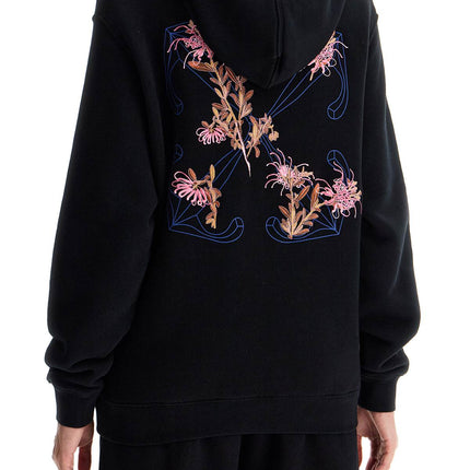 Off White Off-White 'pinkflower arrow hooded sweat