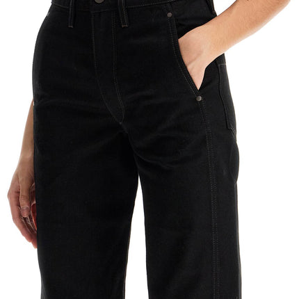 Lemaire cropped pants with twisted seams