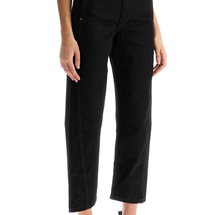 Lemaire cropped pants with twisted seams