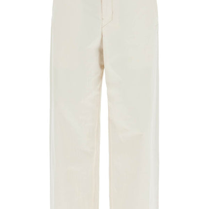 Lemaire straight-cut pants with belt