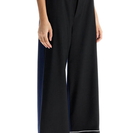 Marni elegant black virgin wool trousers