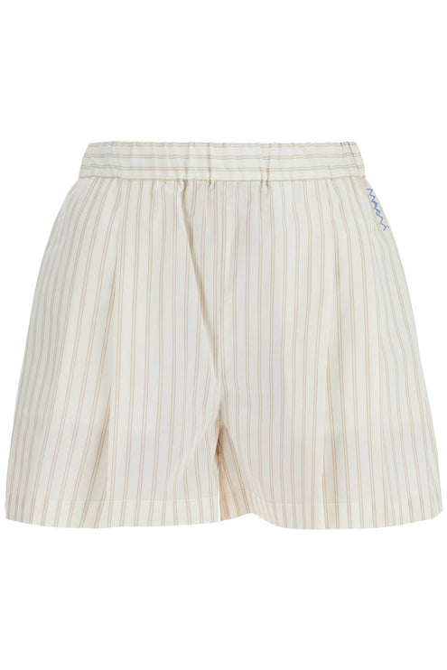 Marni pleated pinstripe