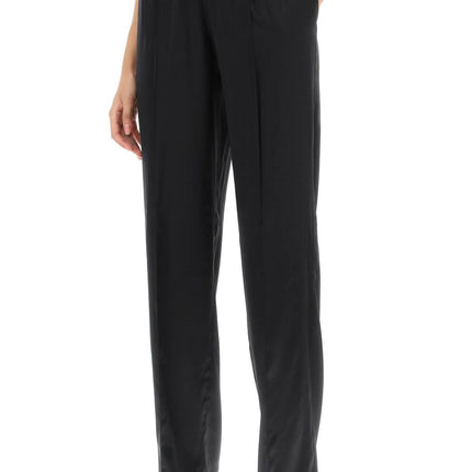 Tom Ford fluid pants in stretch silk satin