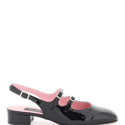 Carel patent leather pêche slingback mary jane